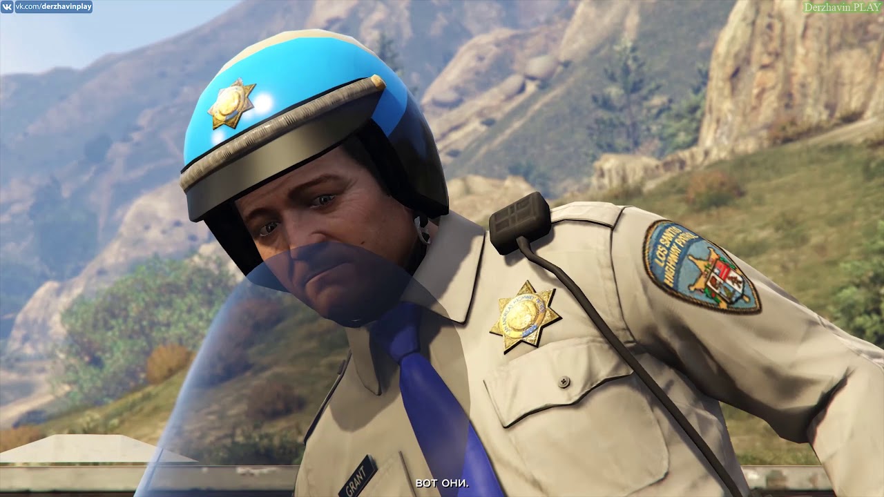 Прохождение GTA 5 на 100% - Миссия 38: Война с законом...