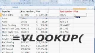 Microsoft Excel VLOOKUP Tutorial for Beginners   Office Excel 2003, 2007, 2010 Microsoft Excel Vlookup Tutorial For Beginners Office Excel 2003 2007 2010