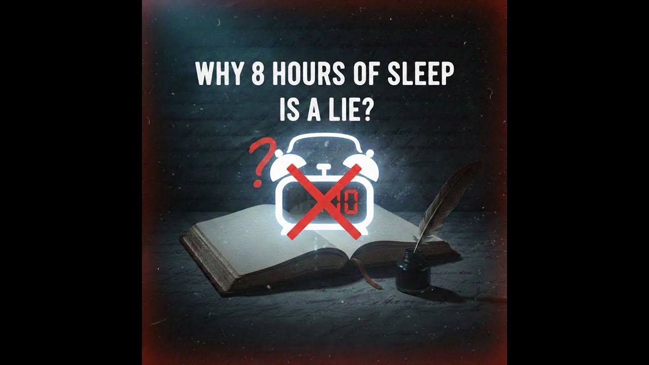 Why 8 hours of sleep is a lie...?  
