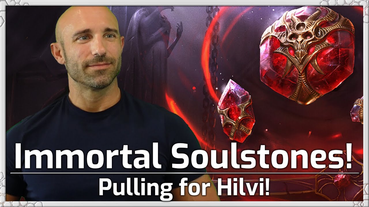 Pulling my Immortal Soul Stones for Hilvi! - RAID Shadow Legends