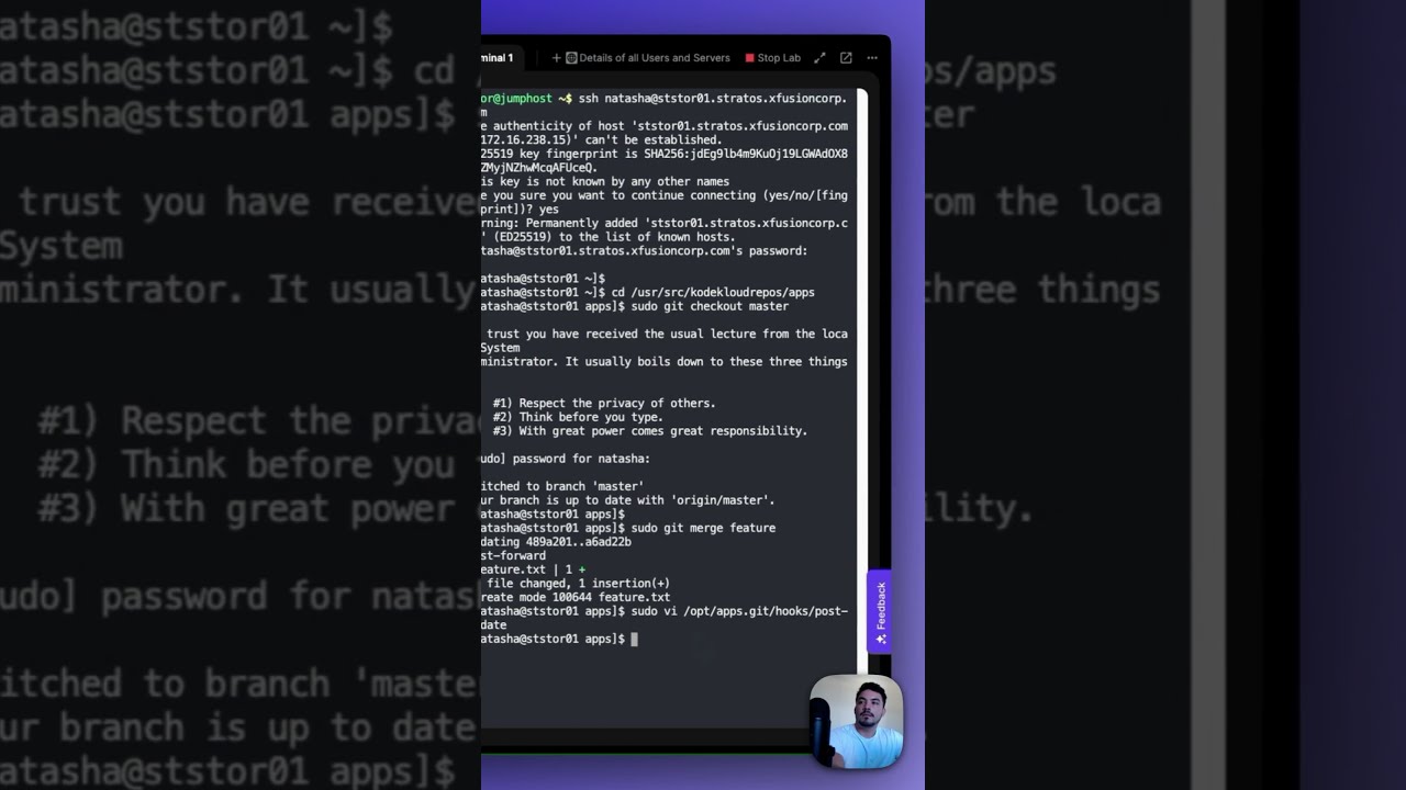 Writing A Git Hook Tutorial Series 19