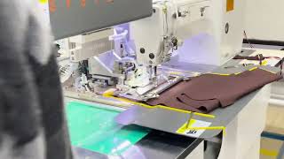 QUA-KF-005A Automatic Laser Pocket Welting Machine