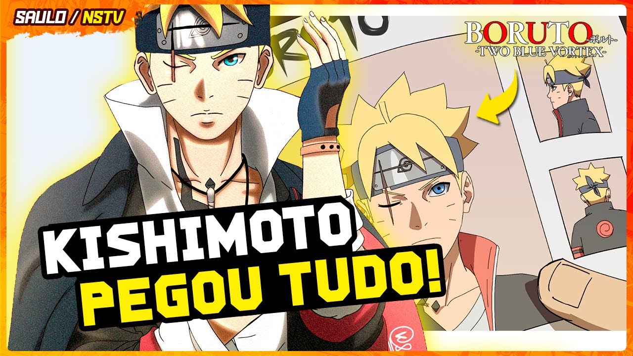 TUDO SOBRE BORUTO TWO BLUE VORTEX NO TIME SKIP❗⚠ 