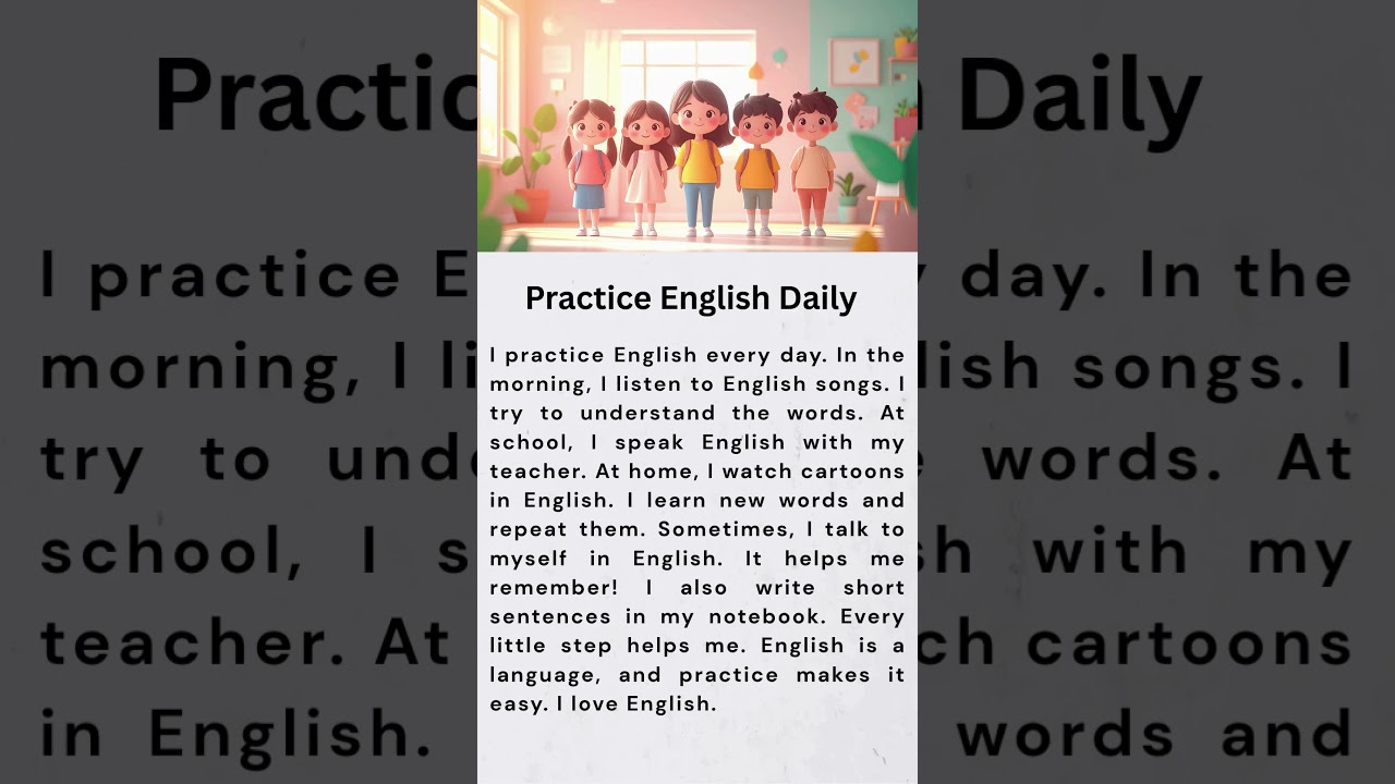 Practice English Daily | English Reading and Listening Practice