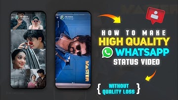 Full Screen HD+ Whatsapp Status Video Editing In Alight Motion🔥 | Without Loosing Quality