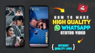 Full Screen HD+ Whatsapp Status Video Editing In Alight Motion🔥 | Without Loosing Quality screenshot 2
