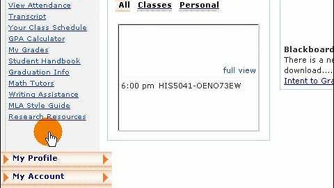 Accessing Your Course In Moodle Student Portal