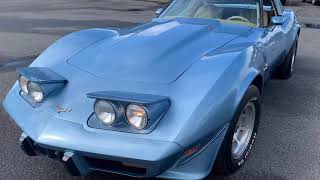 1977 Corvette L-82 4-spd Walk Around Video