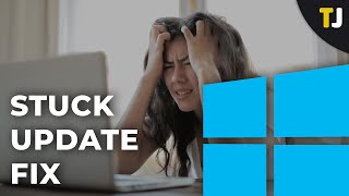 how to fix windows 10 update if it freezes or becomes stuck