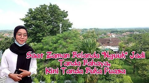 Melihat Sirine Penanda Buka Puasa di Blora Peninggalan Belanda