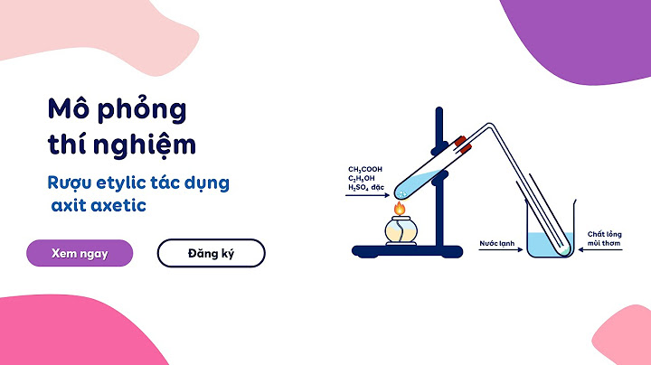 C2h5oh td với ch3cooh là phản ứng gì năm 2024