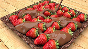 C4D Realflow Tutorial - Create Melt Chocolate Animation ( Free Project )