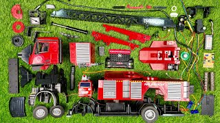 Assembling a Fire Truck Toy