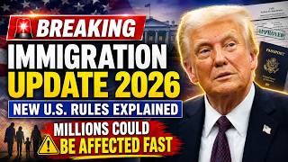 U.S. Immigration Law 2026 Shock Update | Visa, TPS &amp; Asylum Changes | What Immigrants Must Know Now