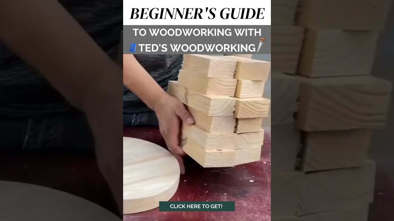 Beginner's Guide to Woodworking with Ted's Woodworking 