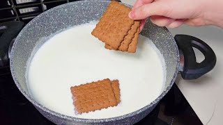 ADD BISCUITS TO BOILING MILK - IN 15 MINUTES -PRACTICAL SNACK RECIPE