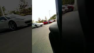 F Cart Almost Damages Ferrari