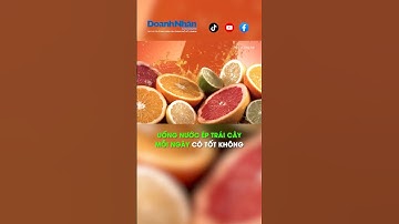 Uống nước ép trái cây mỗi ngày có tốt không #shorts