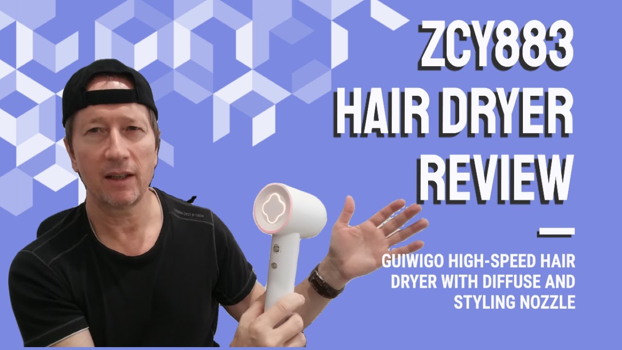 Guiwigo High-Speed Hair Dryer 110000 RPM Brushless Motor, Model