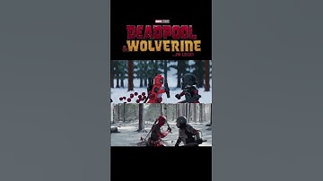 Lego Deadpool and Wolverine - Official Trailer Comparison (Full Version in Videos) #lego #deadpool