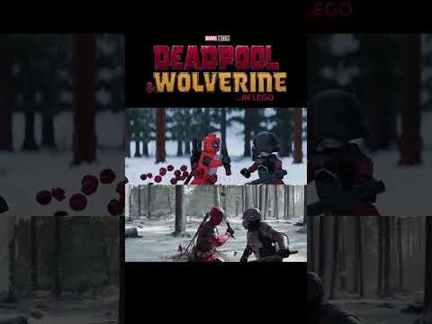 Lego Deadpool and Wolverine - Official Trailer Comparison (Full Version in Videos) #lego #deadpool
