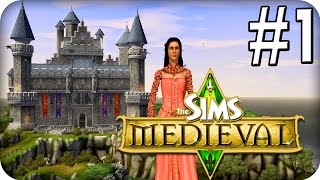 Los Sims Medieval Ep1 Creando Monarca Dama Bella