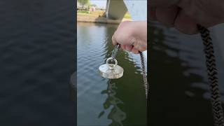 Magnet Fishing Under a Busy Bridge! What Will We Find? #underwatertreasure #scrippsoceanography