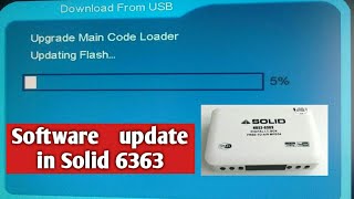 Software Update in Solid 6363 Settop Box [Select -App option] screenshot 5