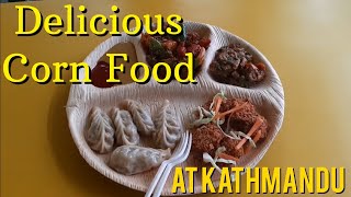 All food made from a Corn?/ check out this amazing place at Kathmandu/food/ Nepal