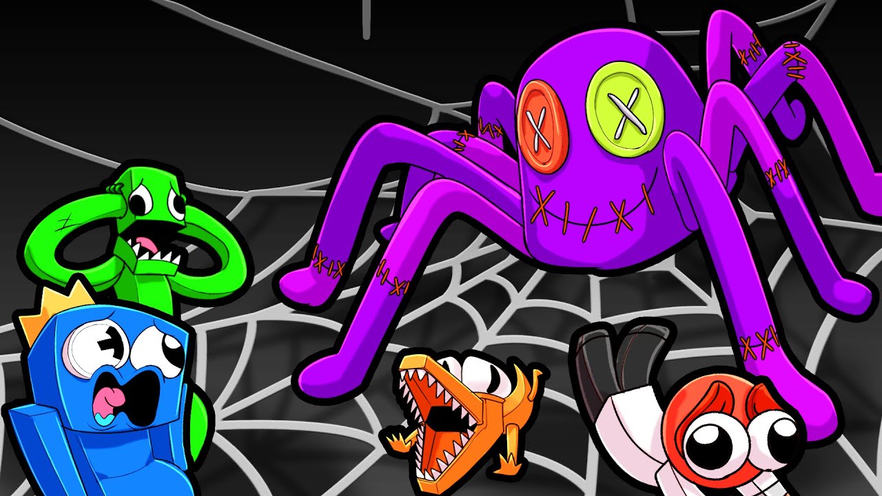 Rainbow Friends TRAPPED inside CREEPY CRAWLERS!