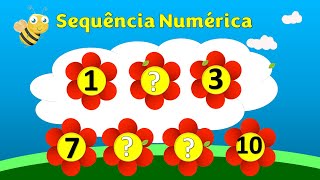 SEQUÊNCIA DOS NÚMERICOS-ATIVIDADE DE MATEMÁTICA EDUCAÇÃO INFANTIL SEQUÊNCIA DOS NÚMERICOS-ATIVIDADE DE MATEMÁTICA EDUCAÇÃO INFANTIL