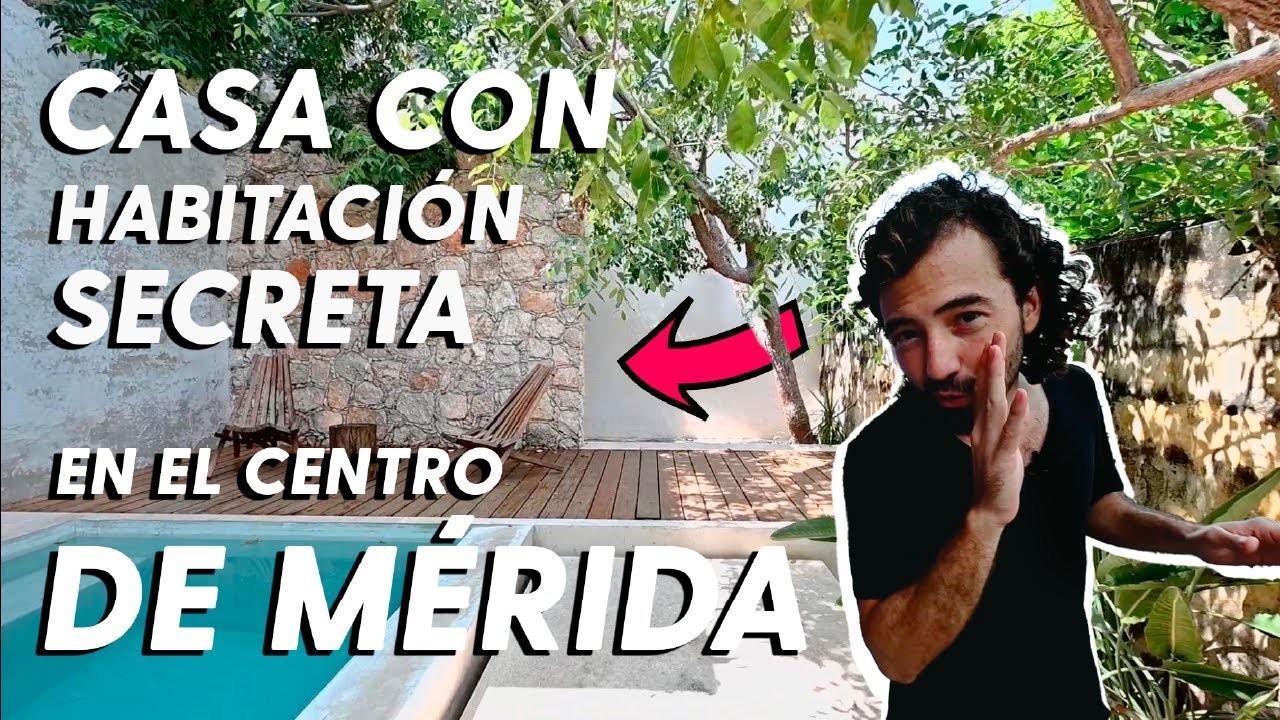 CASA con HABITACIÓN SECRETA!! Housetour IMPRESIONANTE restauración FACHADA ORIGINAL Mérida, Centro