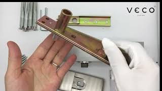 How to Install Hydraulic Floor hinge A003