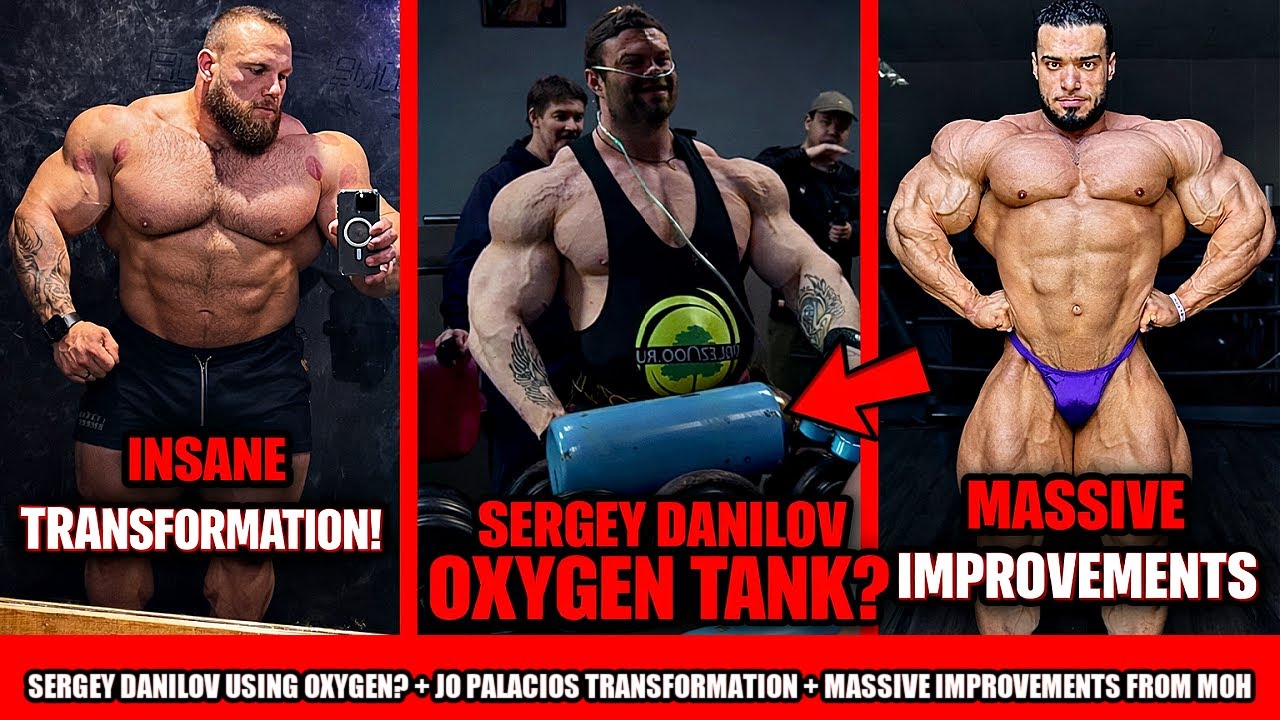 Sergey Danilov using Oxygen Tank to Train? + Moh Fooda HUGE ...
