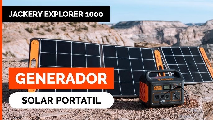 ENERGÍA GRATIS  Generador Eléctrico Solar Portátil ☀️ Goal Zero Yeti 3000  