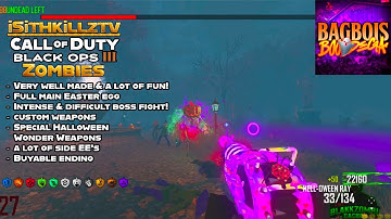 NEW Bagbois Boo Dega is so WELL-MADE & has a full MAIN EE & intense BOSS FIGHT! - Bo3 custom zombies