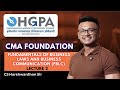 CMA Foundation FBLC | Lecture 2 | Business Laws & Communication | CS Harshwardhan Sir