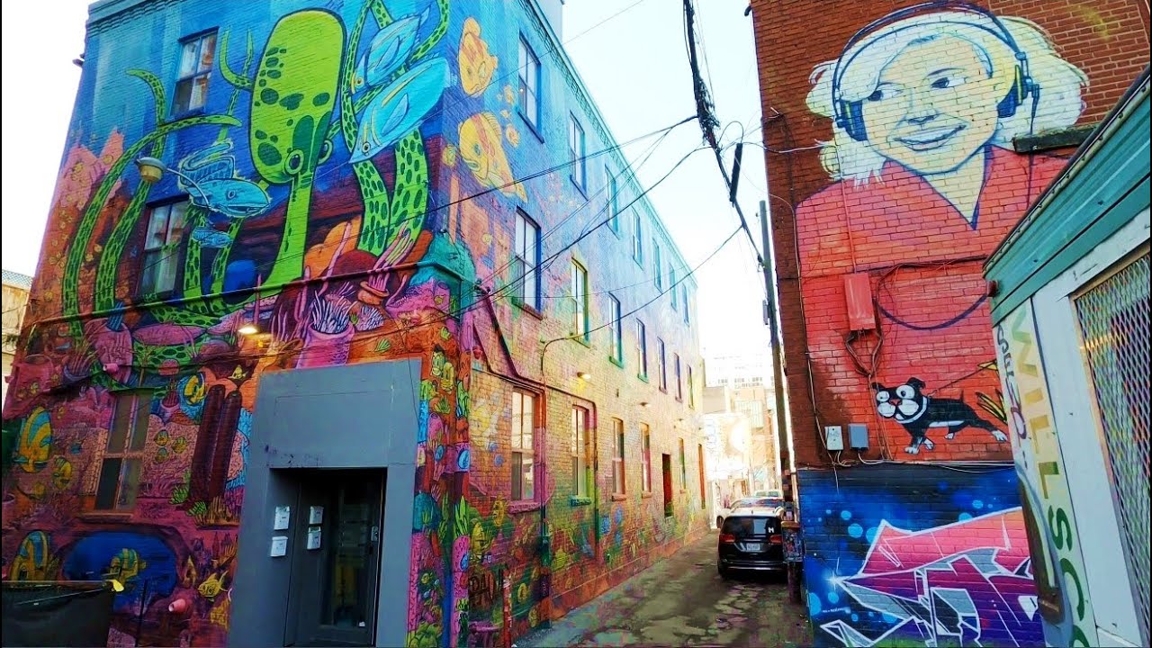 Toronto GRAFFITI Art Alley 2022 Canada Travel YouTube