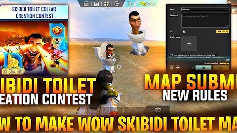 Skibidi Toilet Collab Creation Contest | How to Submit Wow Map | How to Make Wow Skibidi Toilet Map