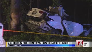 Police probe Fayetteville crash that killed 2 kids