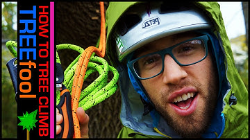 How to Tree Climb (Ep.1/3) --- set & retrieve climbing rope tutorial