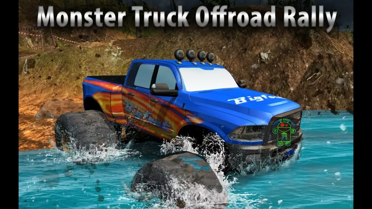 Monster Truck Offroad Rally 3D - HD Android Gameplay - Off-road games - Full HD Video (1080p)