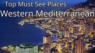 Western Mediterranean Top Must See Places - Barcelona, Monte Carlo, Pisa, Rome, Amalfi Coast