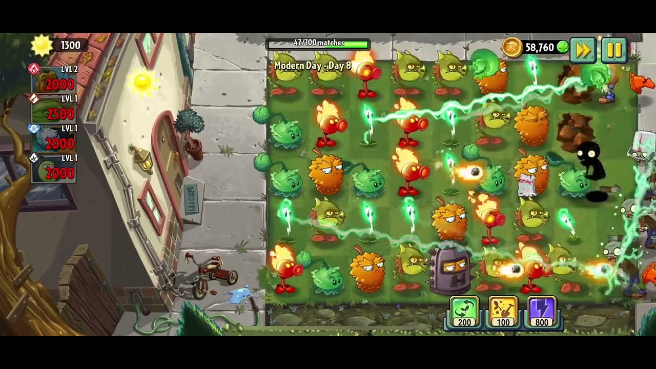 Plants vs Zombies 2 - Modern Day - Day 8 - 2024 - YouTube