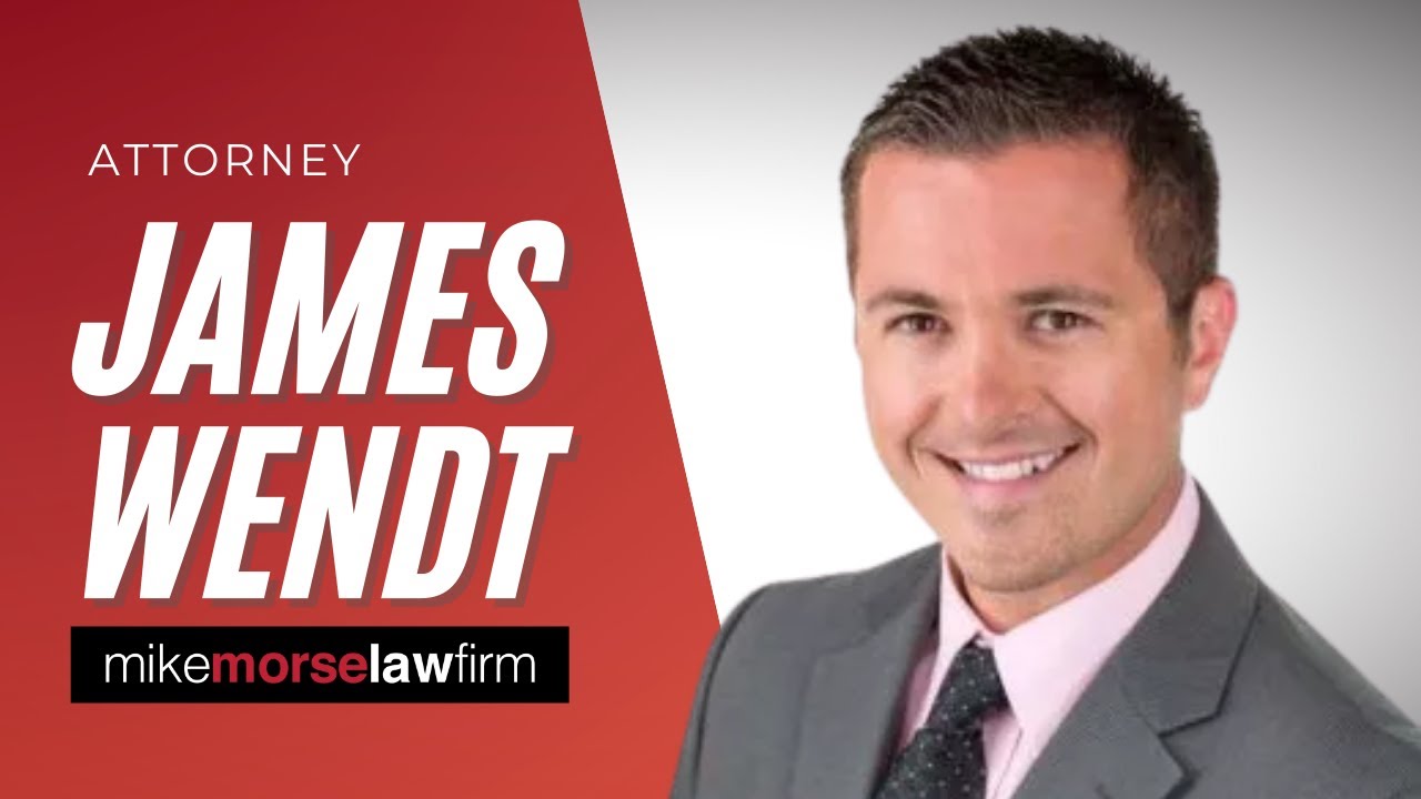 Meet Attorney James Wendt l Mike Morse Law Firm - 855-MIKE-WINS
