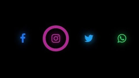 tutorial membuat buat animasi icon media social dengan css