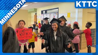 John Marshall High School seniors take a walk down memory lane