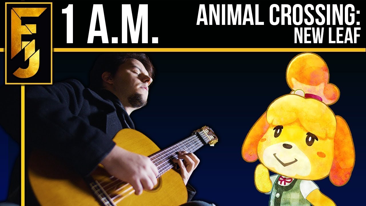 Animal Crossing New Leaf "1 A.M." Acoustic Guitar Cover