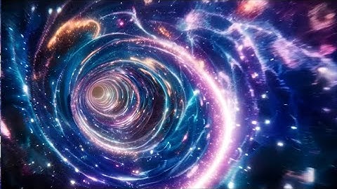 Into the Vortex: A Stunning Wormhole Journey Inspired by Sliders