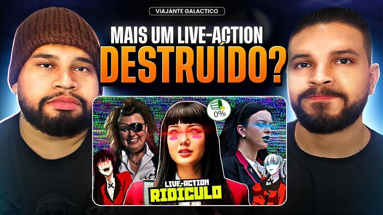 O novo LIVE-ACTION de KAKEGURUI da NETFLIX é um LIXO KKKKKKKKKKKKKKKKKKKKK | Viajante Galáctico
